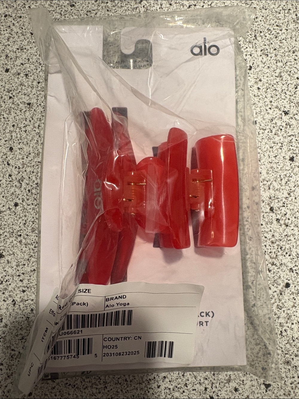 Effortless Claw Clip (2-Pack) Bright Red (retail price $58) discounted ~ NEW - Picture 6 of 6